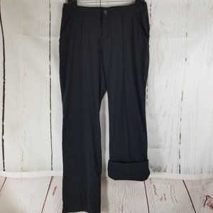 Royal Robbins Roll Up Pants Sz 6 Black